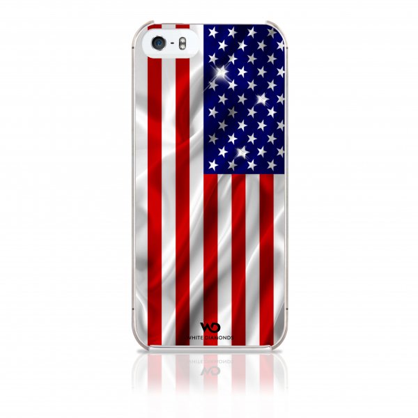 iPhone 5/5S/SE 2016 Skal Flag US