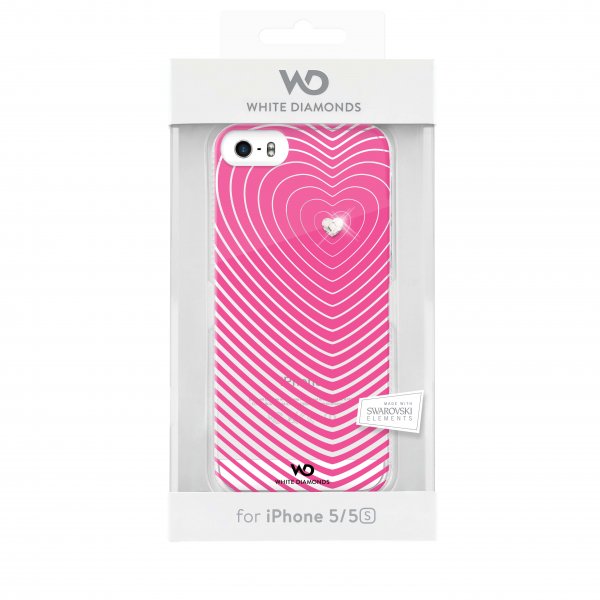 iPhone 5/5S/SE 2016 Deksel Heartbeat Rosa