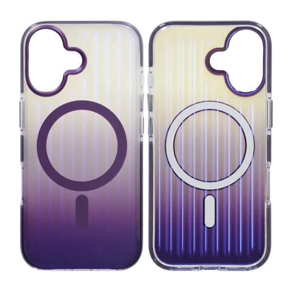iPhone 17 Deksel Korrugerte MagSafe Lilla