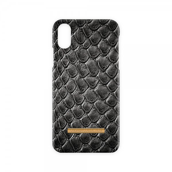 iPhone X/Xs Deksel Fashion Edition Black Cobra