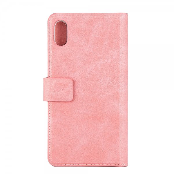 iPhone Xs Max Etui Fashion Edition Avtakbart Deksel Dusty Pink