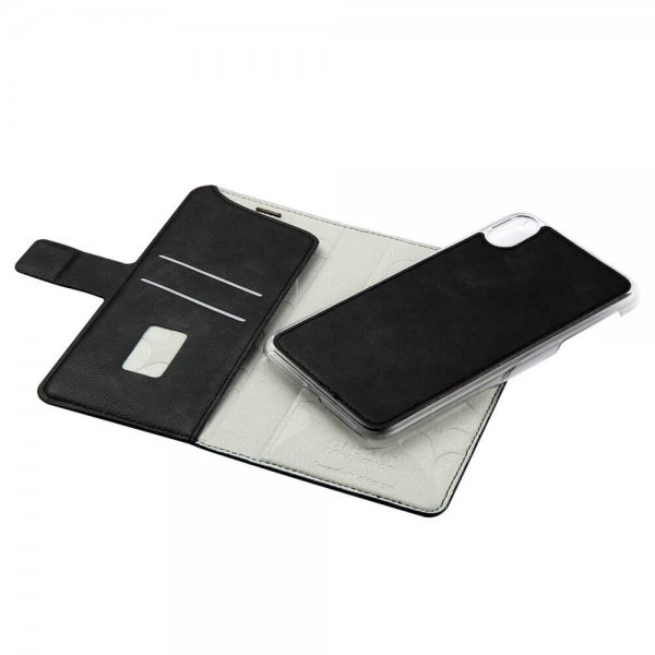 iPhone Xs Max Etui Fashion Edition Avtakbart Deksel Midnight Black