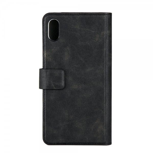 iPhone Xs Max Etui Fashion Edition Avtakbart Deksel Midnight Black
