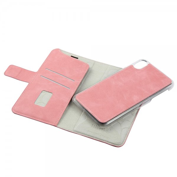 iPhone Xr Etui Fashion Edition Avtakbart Deksel Dusty Pink