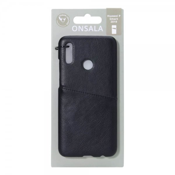 Huawei P Smart 2019 Deksel med en Kortlomme Svart
