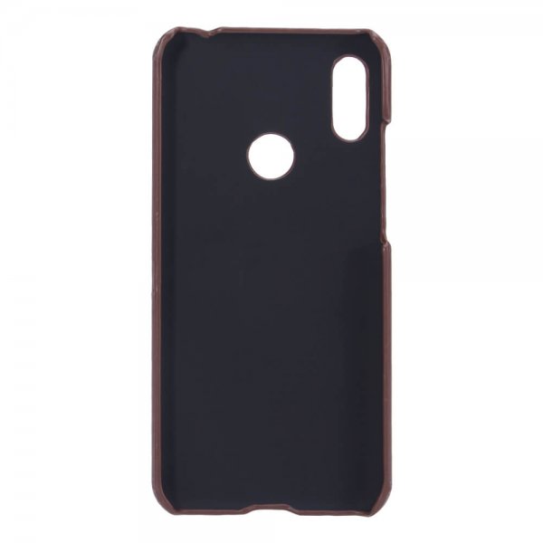 Huawei Y6 2019 Deksel med en Kortlomme Brun