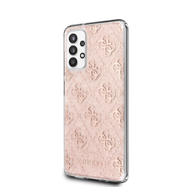 Samsung Galaxy A32 5G Deksel Glitter Cover Rosa
