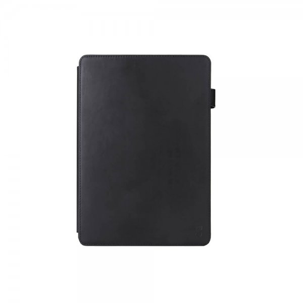 iPad 10.2 (gen 7/8/9) Etui Ekte Skinn Svart