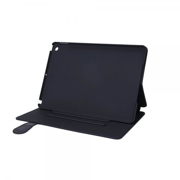 iPad 10.2 (gen 7/8/9) Etui Ekte Skinn Svart