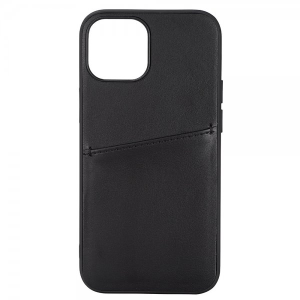 iPhone 13 Mini Deksel Backcover with Card Slots Svart