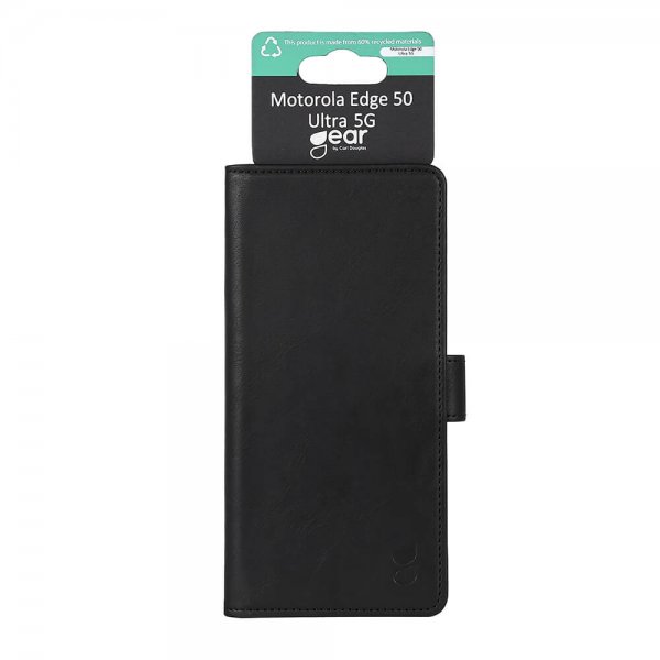 Motorola Edge 50 Ultra Etui 3 Kortlomme Svart