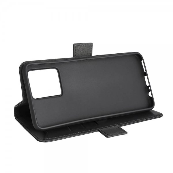 Motorola Moto G84 Etui 3 Kortlomme Svart