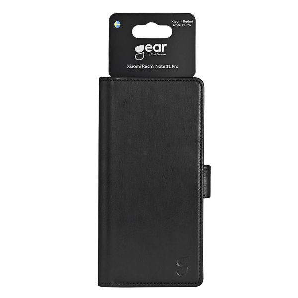 Xiaomi Redmi Note 11 Pro Etui 3 Kortlomme Svart
