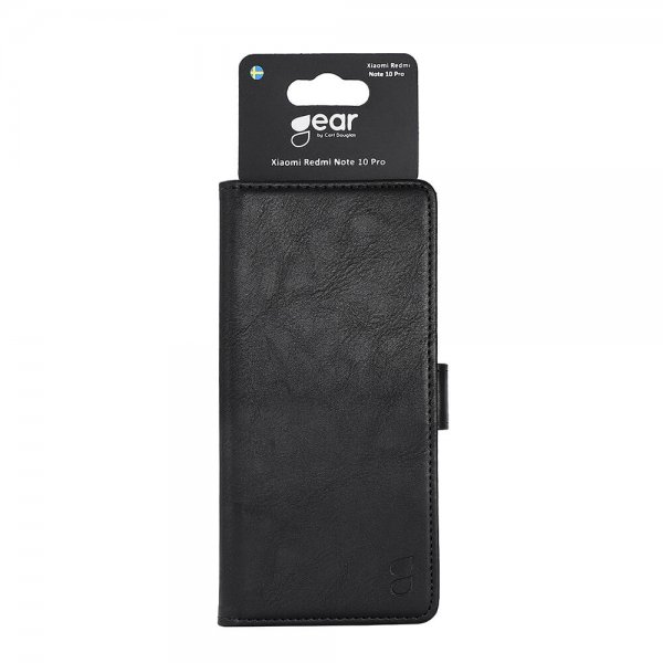 Xiaomi Redmi Note 10 Pro Etui 3 Kortlomme Svart