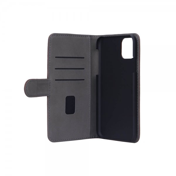 iPhone 11 Pro Max Etui Mobile Wallet Nubuck Brun