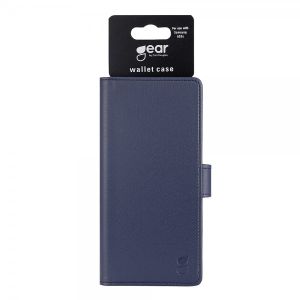 Samsung Galaxy A03s Etui 3 Kortlomme Blå
