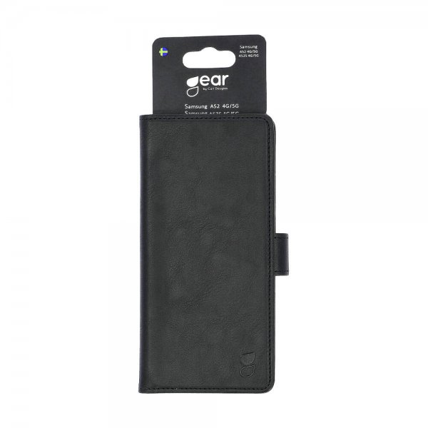 Samsung Galaxy A52/A52s 5G Etui med Kortlomme Svart