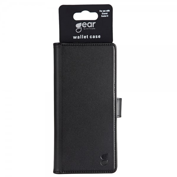 Xiaomi Redmi 9 Etui 3 Kortlomme Svart