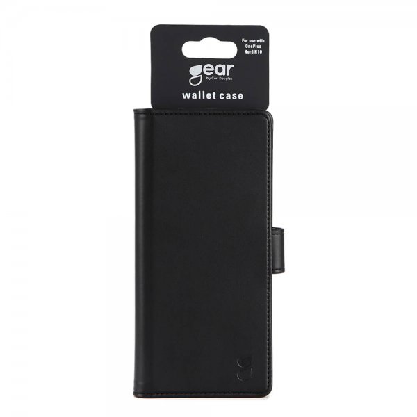 OnePlus Nord N10 5G Etui 3 Kortlomme Svart