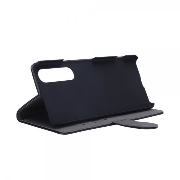 Sony Xperia 1 II Etui 3 Kortlomme Svart