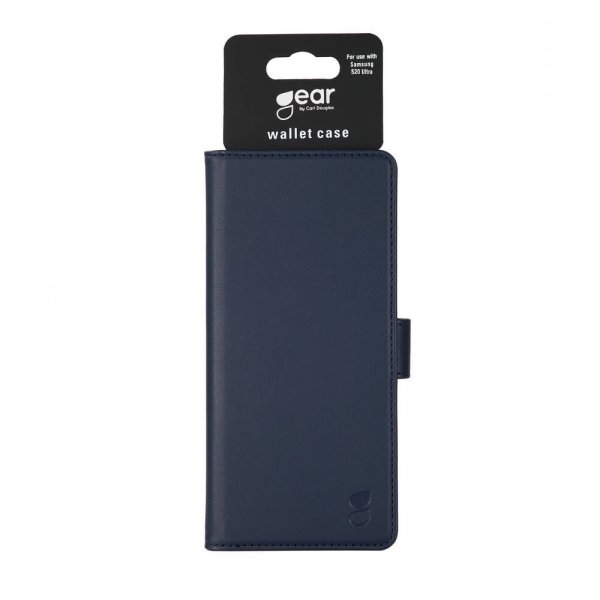 Samsung Galaxy S20 Ultra Etui 3 Kortlomme Blå