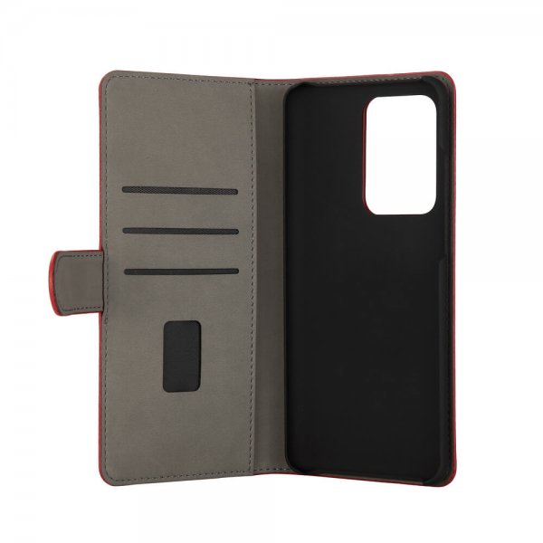 Samsung Galaxy S20 Ultra Etui 3 Kortlomme Rød