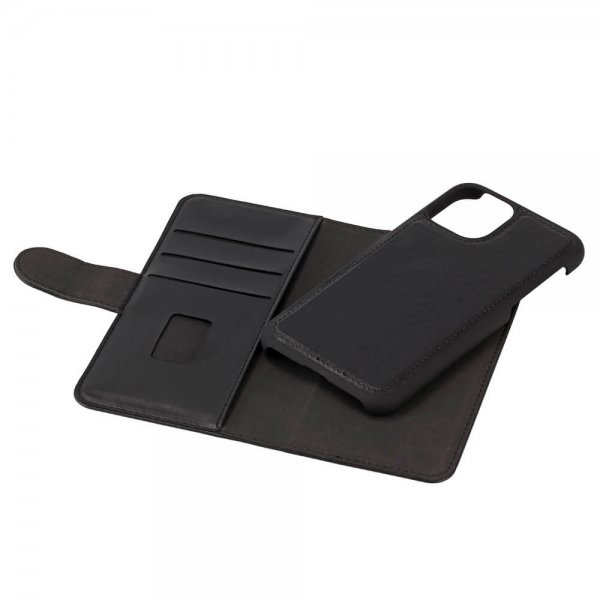 iPhone 11 Pro Etui 3 Kortlomme Avtakbart deksel Svart