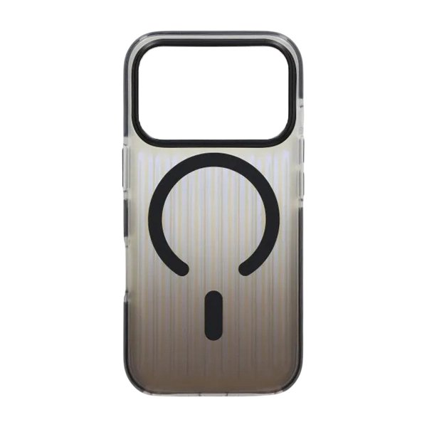 iPhone 17 Pro Max Deksel Korrugerte MagSafe Svart