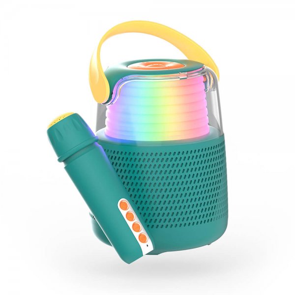 Høyttaler Karaoke Kit LED Blå