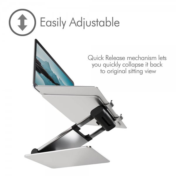 Laptopstativ Supreme Sit-Stand Aluminium