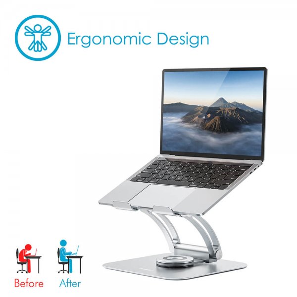Laptopstativ Supreme Dual Pivot 360