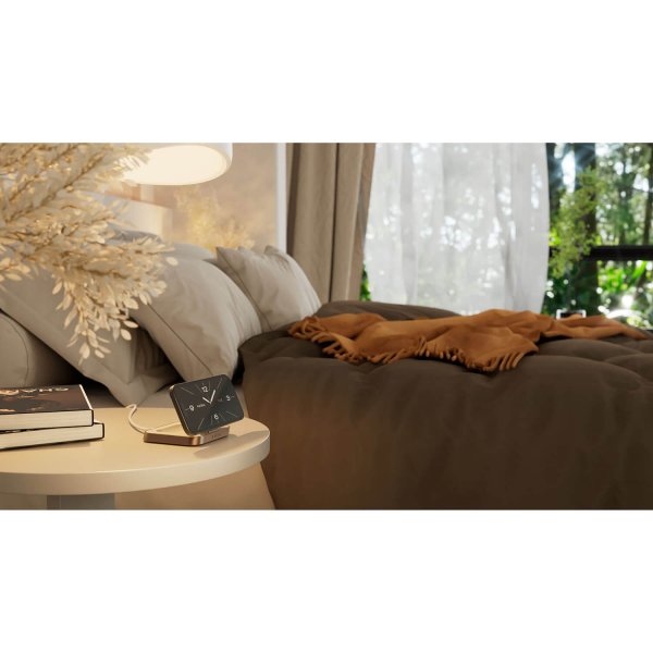 Trådløs lader Magnetic Nightstand Charger MagSafe Copper