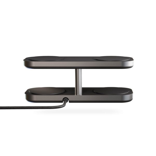 Trådløs lader Quattro Pro 4 Qi2 MagSafe Svart