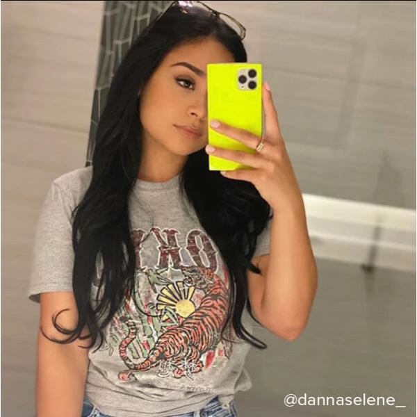 iPhone Xs Max Deksel Square Case Neon Gul