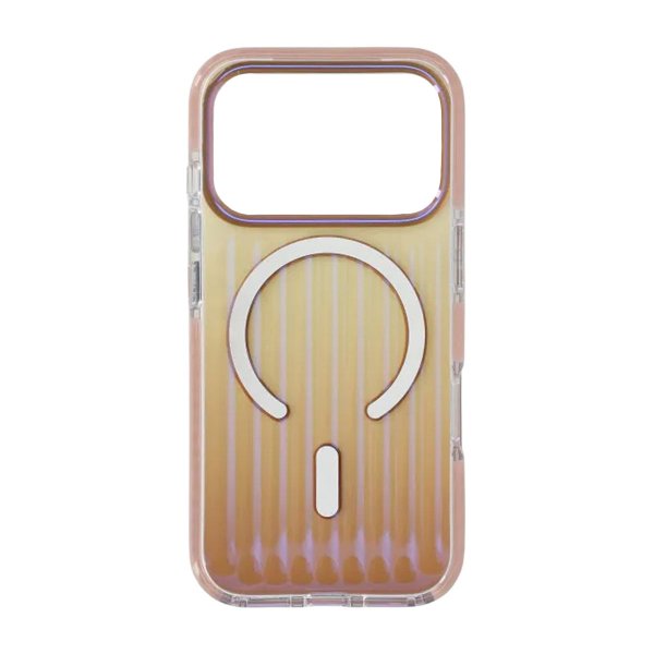 iPhone 17 Pro Max Deksel Korrugerte MagSafe Gull