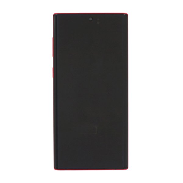 Samsung Galaxy Note 10 Skjerm med LCD Display - Rød