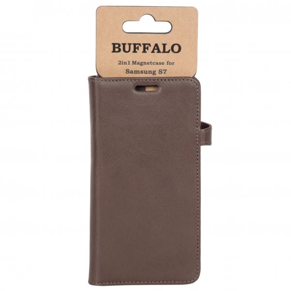 Samsung Galaxy S7 Etui 2in1 Magnet Case Brun