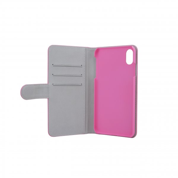 iPhone Xs Max Etui 3 Kortlomme Rosa