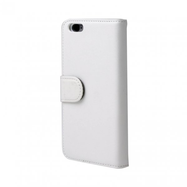iPhone 6/6S Etui 2 Kortlomme Avtakbart deksel Hvit