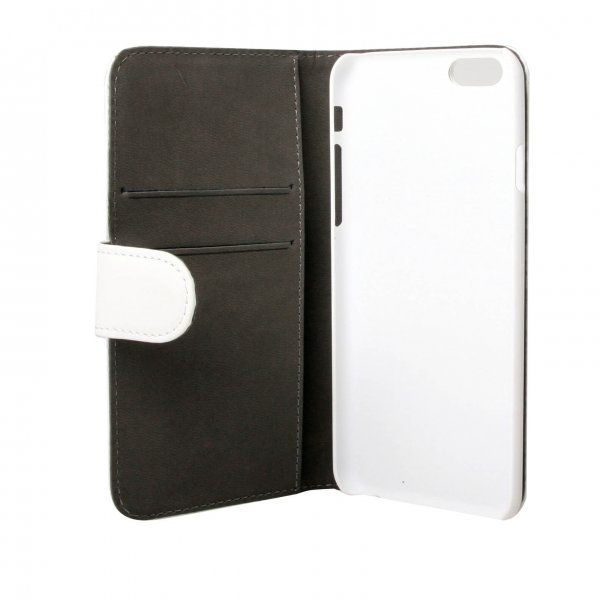 iPhone 6/6S Etui 2 Kortlomme Hvit