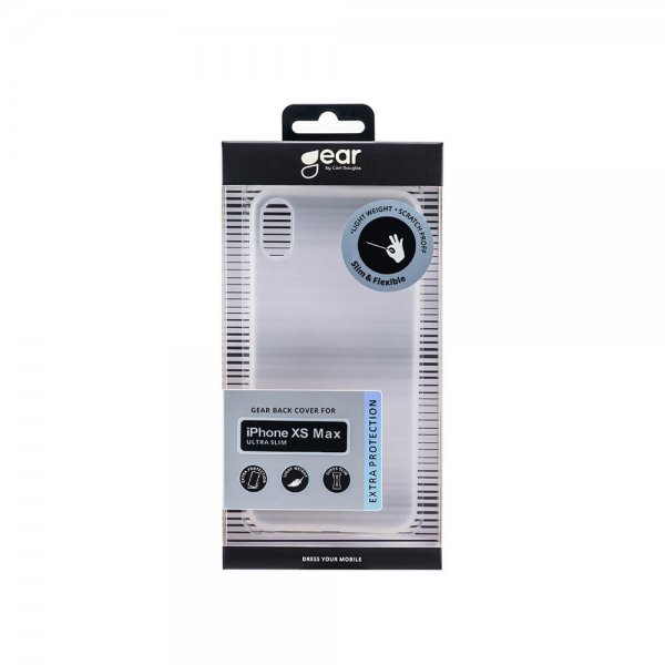 iPhone Xs Max Deksel Ultra Slim Hvit