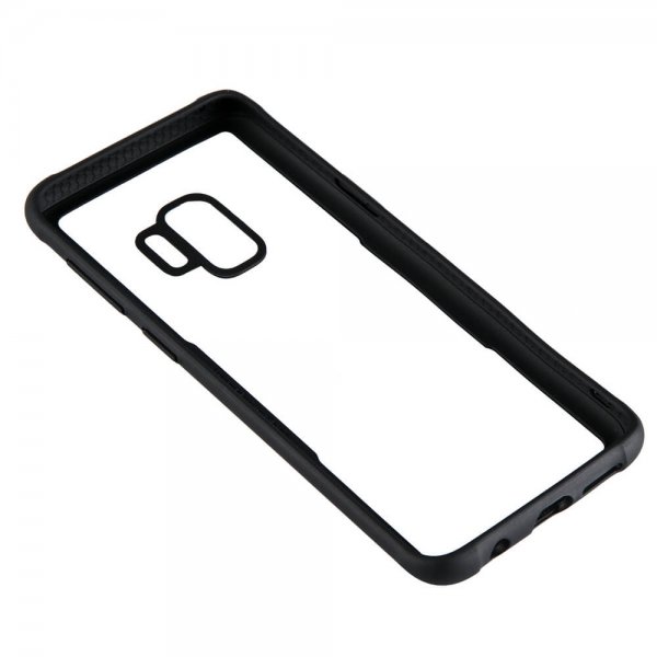 Samsung Galaxy S9 Deksel Herdet glass Klar Svart