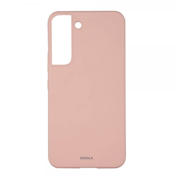 Samsung Galaxy S22 Deksel Silikon Sand Pink