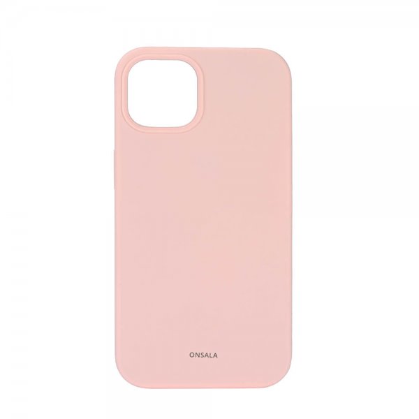 iPhone 13 Deksel Silikon Chalk Pink