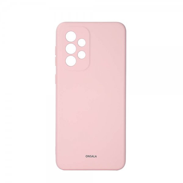 Samsung Galaxy A33 5G Deksel Silikon Chalk Pink