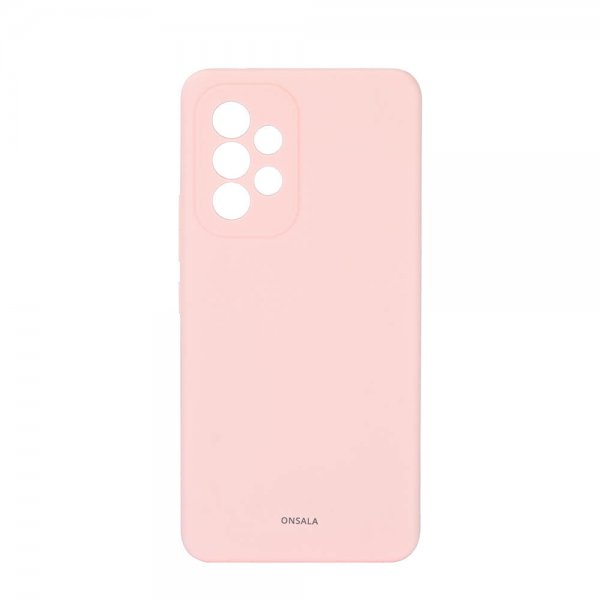 Samsung Galaxy A33 5G Deksel Silikon Sand Pink