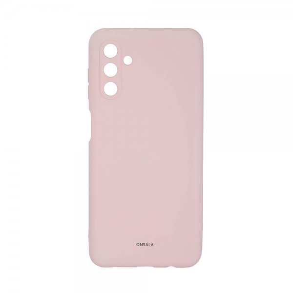 Samsung Galaxy A13 5G/Galaxy A04s Deksel Silikon Chalk Pink