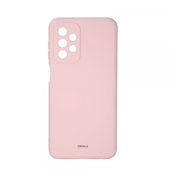 Samsung Galaxy A23 5G Deksel Silikon Chalk Pink