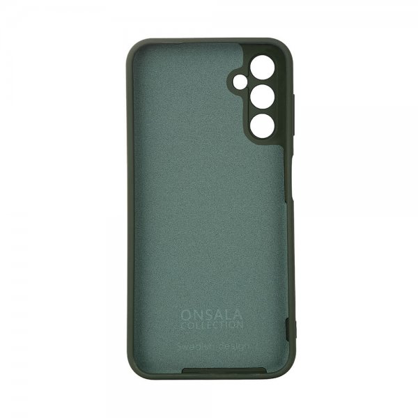 Samsung Galaxy A14 Deksel Silikon Dark Green