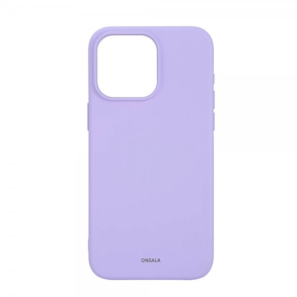 iPhone 15 Pro Max Deksel Silicone Touch MagSeries Lilla